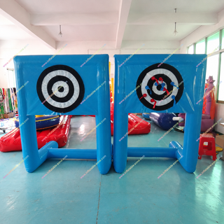Add excitement to any event with the Interactive Dartboard Inflatable! Great for target toss games, team-building activities, and friendly challenges, it’s perfect for parties, corporate events, and gatherings. Safe, easy to set up, and fun for all ages—create unforgettable memories with this giant dartboard!