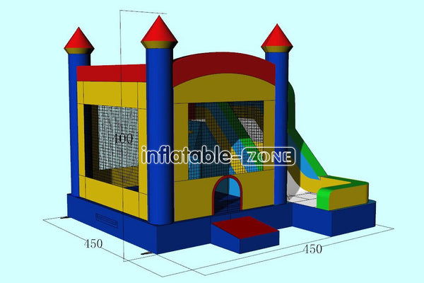 Inflatable-Zone Design Inflatable Jumping Castle Bouncy House Slide Combo Inflatable Bounce House Business