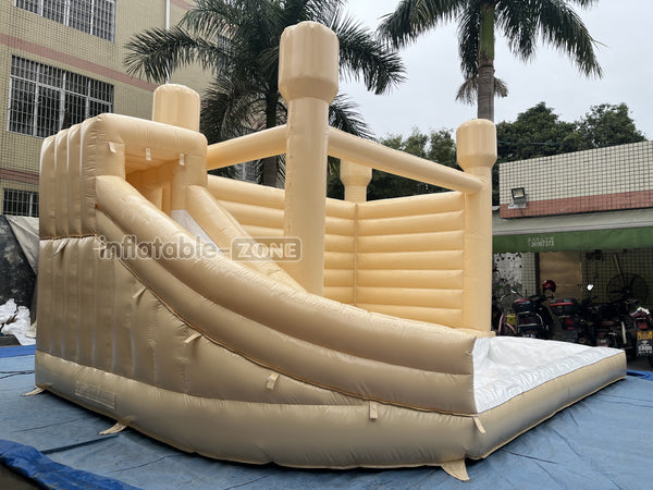 Jumping Castle Water Slide Combo Wedding Bounce House Inflatable Party For Adults And Kids