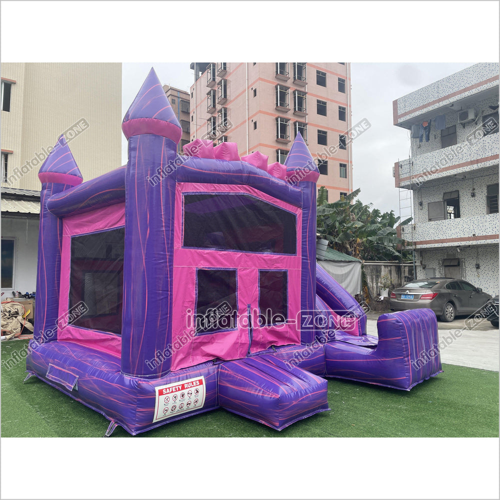 Best Outdoor Inflatable Bouncers Jumping Castle With Slide Combo Infla