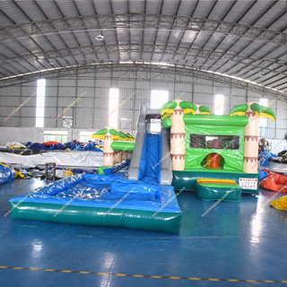 Host the ultimate jungle-themed party with our Bouncy House & Water Slide Combo! This vibrant inflatable features a jumping castle, thrilling water slide, and splash pool—perfect for birthdays, events, and celebrations. Guaranteed to bring hours of fun, laughter, and unforgettable memories for kids of all ages!