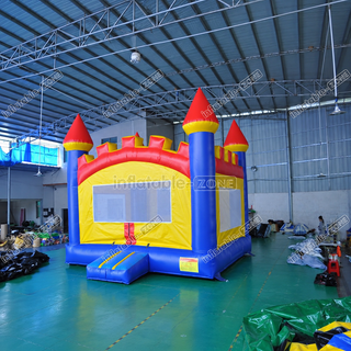 Transform any party into a royal affair with our Kids Party Castle Inflatable Bouncer! Designed for endless play and laughter, this vibrant castle-themed bouncer is perfect for children's parties and gatherings. Easy to set up and safe for little ones, it guarantees hours of bouncing fun.