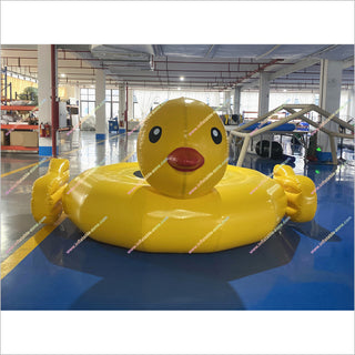 Large Inflatable Duck Lake Water Trampoline Inflatable Water Pool Toys Floating Trampoline For Water
