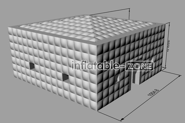 Inflatable-Zone Design Large Inflatable Nightclub Inflatable Party Tent House Inflatable Air Cube Tent Outdoor Events
