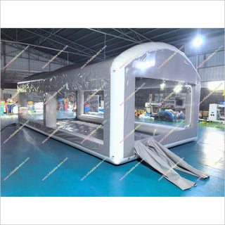 Large Inflatable Paint Booth Mobile Car Spray Booth Portable Blow Up Paint Booth Car Garage Tent For Sale