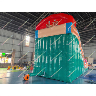 Farm-Themed Large Inflatable Slide For Sale Best Commercial Funny Inflatable Animals Party Tall Playground Slide