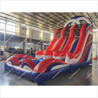 Large Inflatable Waterslides Swimming Pool With Inflatables Near Me Blow Up Water Slides For Pool
