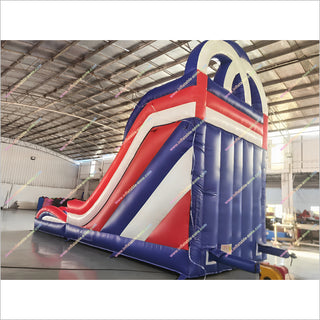 Large Inflatable Waterslides Swimming Pool With Inflatables Near Me Blow Up Water Slides For Pool