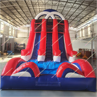 Large Inflatable Waterslides Swimming Pool With Inflatables Near Me Blow Up Water Slides For Pool