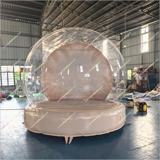 Large Snow Globe Inflatable Bubble House Dome Tent Inflatable Snow Globe You Can Go Inside
