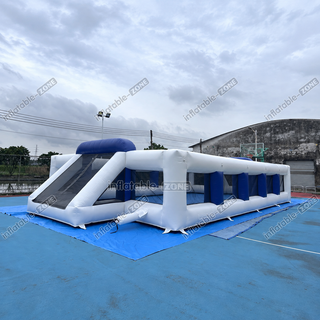 Take your events to the next level with our Large Inflatable Soccer Field Sports Arena! Perfect for parties, sports days, and outdoor fun, this commercial-grade inflatable football pitch is durable, easy to set up, and ideal for hire. Engage kids and adults alike with an unforgettable experience!
