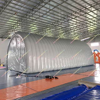 Upgrade any event with a large inflatable tunnel tent featuring a spacious air marquee design for parties, exhibitions, promotions, and outdoor gatherings. Built from durable PVC material, it inflates quickly, offers reliable weather resistance, and creates an eye-catching venue. Ideal for commercial rentals, weddings, festivals, camping, and special events.