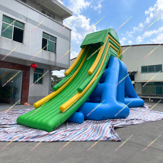 Add excitement to any water park with these Large Inflatable Water Toys featuring a floating waterslide, trampoline, and triangle pool design. Built from durable commercial-grade PVC, they offer climbing, jumping, and sliding fun on the water. Ideal for lakes, resorts, and rental businesses, they deliver safe, high-energy entertainment all summer long.