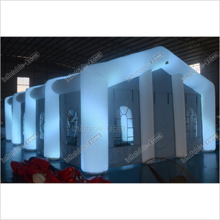 disco tent hire Large Inflatable Night Club Led Light Tent Inflatable Party Club Disco