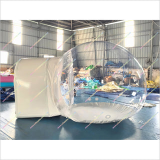 Life-Sized Snow Globe Clear Inflatable Bubble Tent Christmas Outdoor Inflatable Snow Globe Photo Booth Rentals
