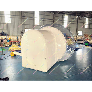 Life-Sized Snow Globe Clear Inflatable Bubble Tent Christmas Outdoor Inflatable Snow Globe Photo Booth Rentals