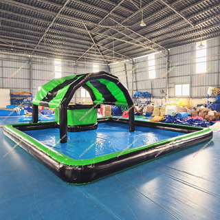 Host the ultimate hangout with our Lounge Party Inflatable Pool Bar! Perfect for indoor fun, it doubles as a playful playground and party centerpiece. Great for all ages and easy to set up. Looking for the nearest bar with a pool table? Bring the vibe home with this inflatable must-have!