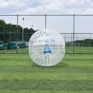 Product name: Zorb Ball Size (LxWxH): 2.5m diameter Material: 0.8mm PVC Colors: same as picture