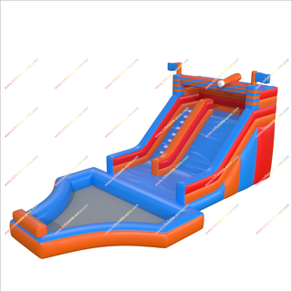 Massive Water Slide Inflatable Blow Up Pool Near Me Commercial Quality Playground Equipment Big Water Slide For Pool
