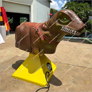 Mechanical Dinosaur Riding Model Rodeo Bull Riding Machine Inflatable Amusement Park Mechanical Dinosaur For Sale