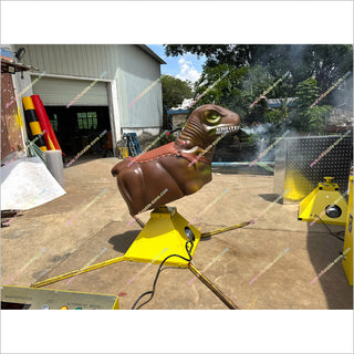 Mechanical Dinosaur Riding Model Rodeo Bull Riding Machine Inflatable Amusement Park Mechanical Dinosaur For Sale