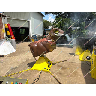 Mechanical Dinosaur Riding Model Rodeo Bull Riding Machine Inflatable Amusement Park Mechanical Dinosaur For Sale