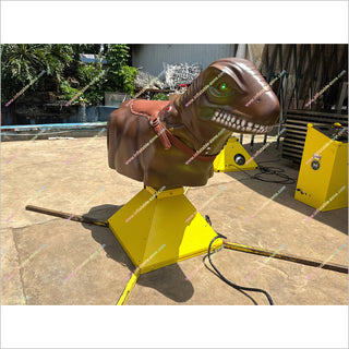 Mechanical Dinosaur Riding Model Rodeo Bull Riding Machine Inflatable Amusement Park Mechanical Dinosaur For Sale