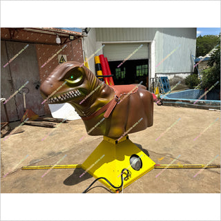 Mechanical Dinosaur Riding Model Rodeo Bull Riding Machine Inflatable Amusement Park Mechanical Dinosaur For Sale