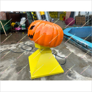 Mechanical Pumpkin Ride Outdoor Halloween Decorations Rodeo Bull Riding Machine Amusement Park For Adults Near Me