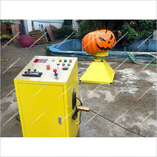 Mechanical Pumpkin Ride Outdoor Halloween Decorations Rodeo Bull Riding Machine Amusement Park For Adults Near Me