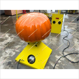 Mechanical Pumpkin Ride Outdoor Halloween Decorations Rodeo Bull Riding Machine Amusement Park For Adults Near Me