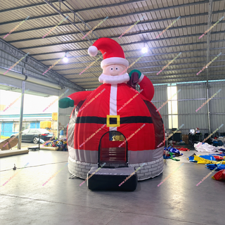 Maximize your holiday revenue with the Mega Christmas Inflatable Santa Claus Bounce House! This is a Commercial-Grade, high-demand rental unit built for durability and festive impact. Perfect for adult parties, corporate events, and large holiday decorating. A profitable, eye-catching bouncy castle investment that guarantees a truly spectacular Christmas season.