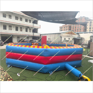 Meltdown Wipeout Inflatable Mechanical Sweeper Eliminator Challenge Jumping Inflatable Wipeout Game For Party