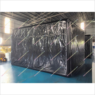 Mobile Golf Simulator Business Inflatable Simulator Enclosure Golf Hitting Tent Impact Projector Screen