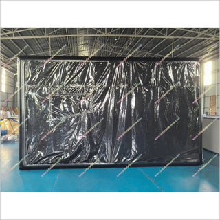 Mobile Golf Simulator Business Inflatable Simulator Enclosure Golf Hitting Tent Impact Projector Screen