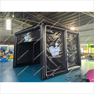 Mobile Golf Simulator Enclosure Screen Inflatable Golf Tent Net Cage Best Golf Simulator For Home