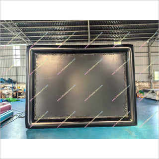 Mobile Golf Simulator Enclosure Screen Inflatable Golf Tent Net Cage Best Golf Simulator For Home