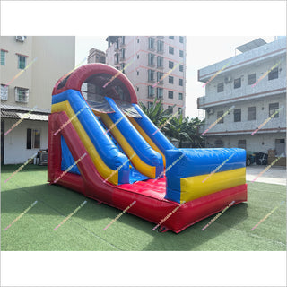 Moon Bounce With Slide Inflatable Rentals Around Me Outdoor Park Equipment Commercial Inflatable Slide For Sale