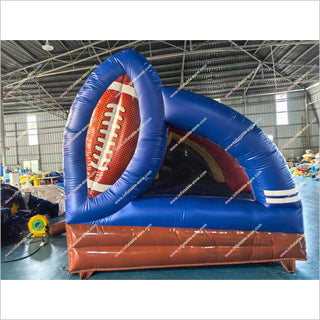 Multi-Sports Inflatable Games Hire Triple Threat Battle Challenge Group Activities For Team Building