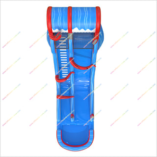 Octopus Party Theme Inflatable Water Slide Blowup Water Park With Splash Pool With Waterslide