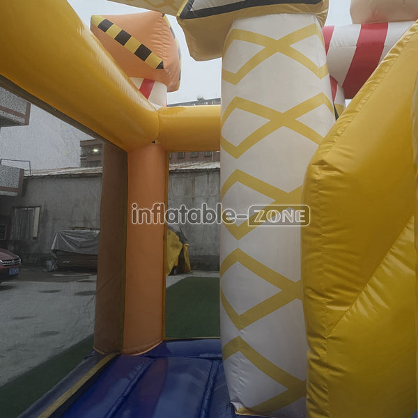Outdoor Bouncy Castle Playground Mini Worker Jump N Fun Inflatables Bouncer House Party