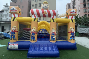 Outdoor Bouncy Castle Playground Mini Worker Jump N Fun Inflatables Bouncer House Party