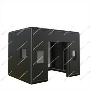 Outdoor Golf Simulator Enclosure Inflatable Camping Tent House Inflatable Hitting Cage Golf Simulator Enclosure For Sale