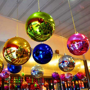 Hanging Disco Ball Large Inflatable Mirror Ball Sensory Room Equipment For Dance Party