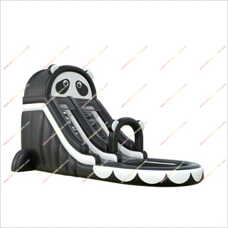 Panda Themed Inflatable Water Slide Adult Outdoor Play Waterslide Inflatable Splash Pool