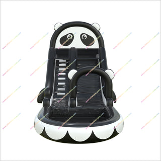 Panda Themed Inflatable Water Slide Adult Outdoor Play Waterslide Inflatable Splash Pool