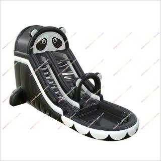 Panda Themed Inflatable Water Slide Adult Outdoor Play Waterslide Inflatable Splash Pool