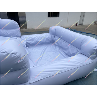 Pastel Inflatable Water Slide Mini Splash Pool Backyard With Playground Inflatable Pool Water Slide For Adults