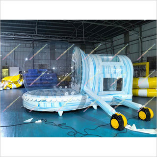 Personalised Snow Globe Inflatable Sports Tunnel Winter Wonderland Christmas Inflatable Snow Globe Yard