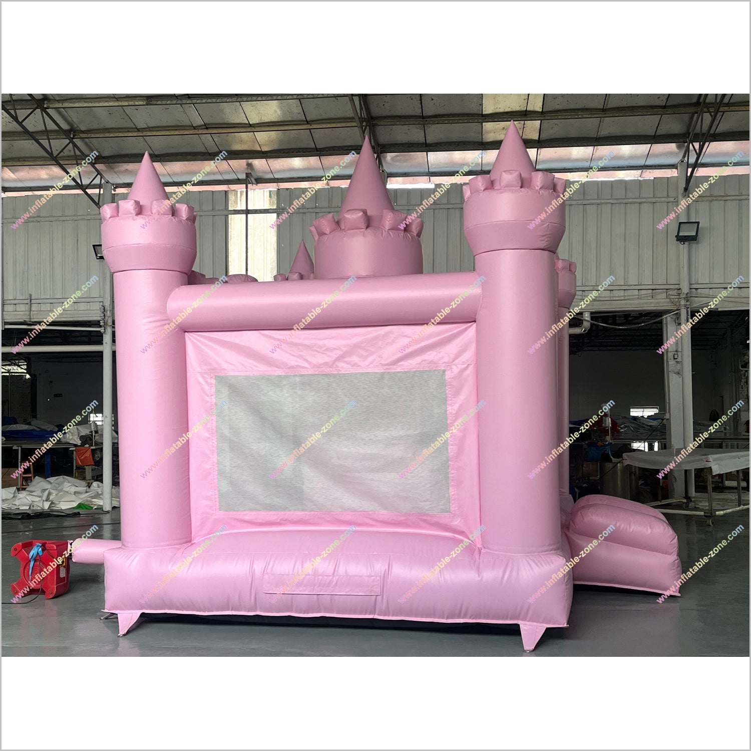 Pink Castle Bounce House Inflatable Jump And Slide Combo Factory Direc